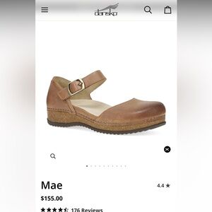 Dansko Mae Brown Shoes